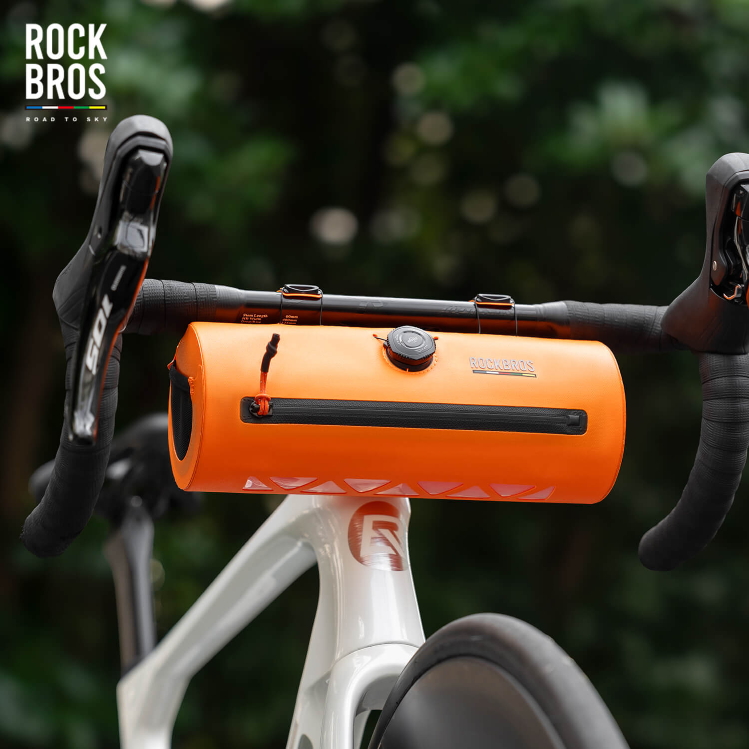 ROAD TO SKY 100 % Wasserdicht Lenkertasche 2L - Fahrradtaschen ROCKBROS - EU - NooMii