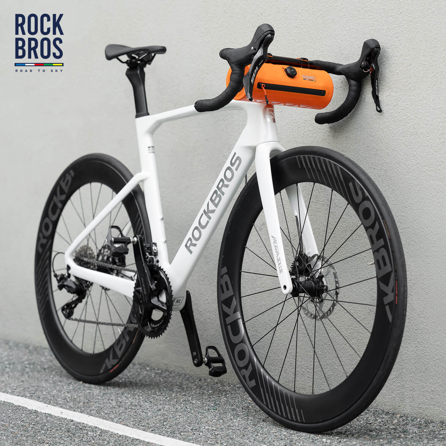 ROAD TO SKY 100 % Wasserdicht Lenkertasche 2L - Fahrradtaschen ROCKBROS - EU - NooMii