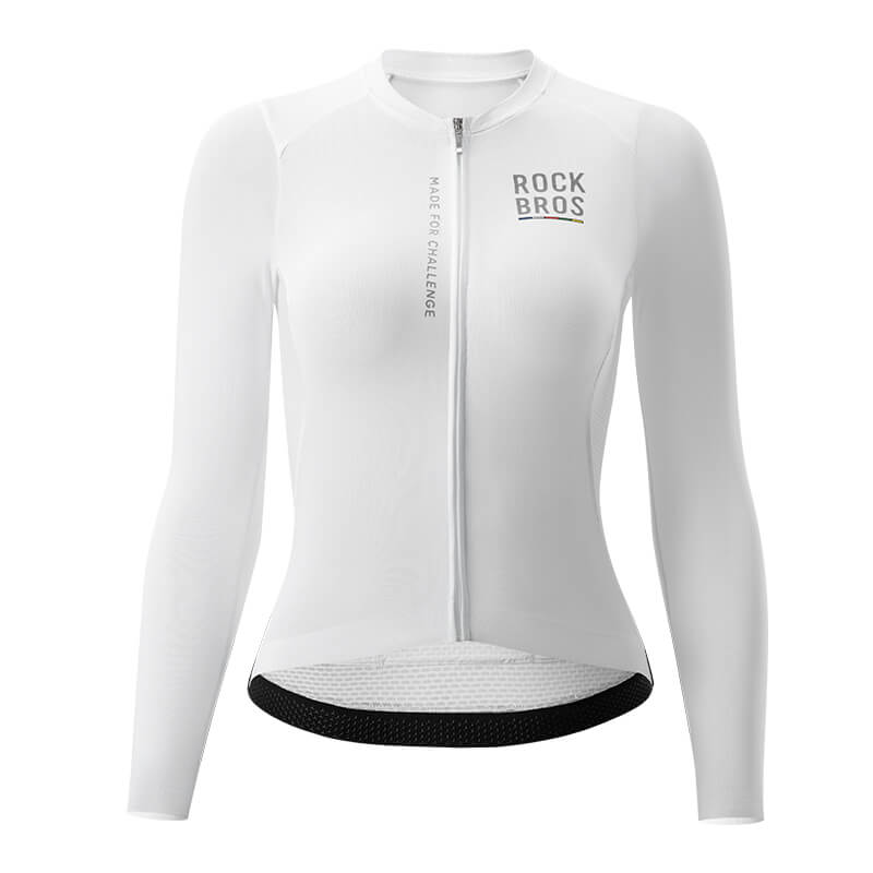 ROAD TO SKY Damen Langarm - Radtrikot Fahrrad Jersey für MTB & Rennrad - Fahrradtrikot ROCKBROS - EU - NooMii