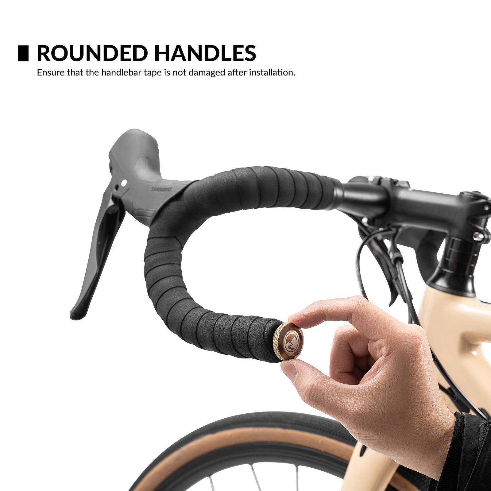 ROAD TO SKY Fahrrad 2 - teiliges Aluminium - Lenkerstopfen - Set - Werkzeuge ROCKBROS - EU - NooMii