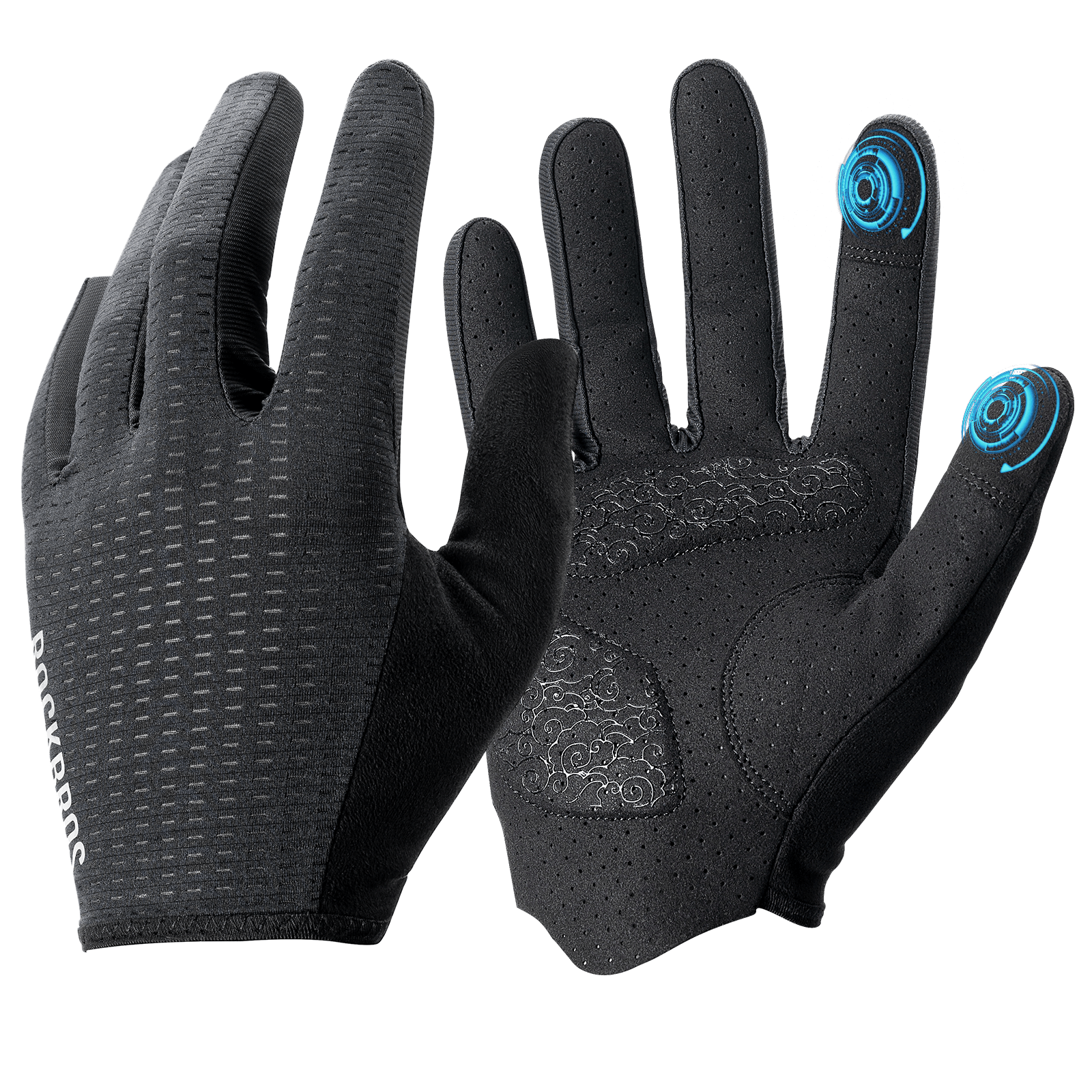 ROAD TO SKY Fahrradhandschuhe Atmungsaktiv mit Touchscreen Sommer/Frühling - Fahrradhandschuhe ROCKBROS - EU - NooMii