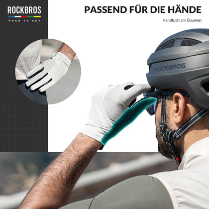 ROAD TO SKY Fahrradhandschuhe mit Touchscreen Atmungsaktiv Herren/Damen - Fahrradhandschuhe ROCKBROS - EU - NooMii