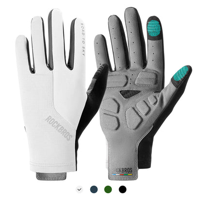 ROAD TO SKY Fahrradhandschuhe mit Touchscreen Atmungsaktiv Herren/Damen - Fahrradhandschuhe ROCKBROS - EU - NooMii