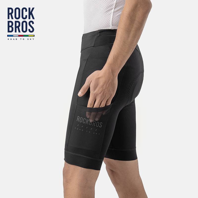 ROAD TO SKY Herren Fahrradhose atmungsaktive Radlerhose mit 4D Sitzpolster - Fahrradhose ROCKBROS - EU - NooMii