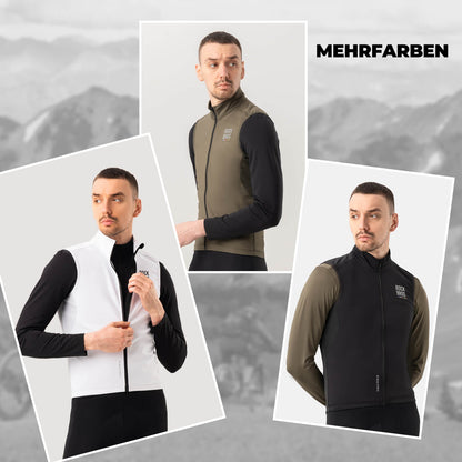 ROAD TO SKY Herren Fahrradjacke Ärmellose Weste Laufweste Atmungsaktiv - Fahrradjacke ROCKBROS - EU - NooMii