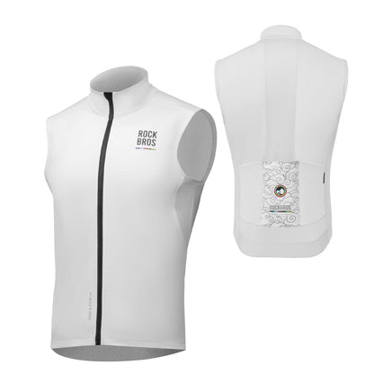 ROAD TO SKY Herren Fahrradjacke Ärmellose Weste Laufweste Atmungsaktiv - Fahrradjacke ROCKBROS - EU - NooMii