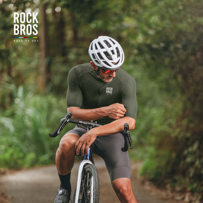 ROAD TO SKY Herren Kurzarm - Radtrikot Fahrrad Jersey für MTB & Rennrad - Fahrradtrikot ROCKBROS - EU - NooMii