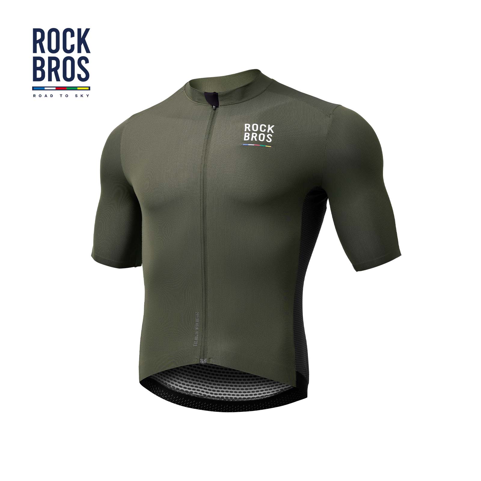 ROAD TO SKY Herren Kurzarm - Radtrikot Fahrrad Jersey für MTB & Rennrad - Fahrradtrikot ROCKBROS - EU - NooMii