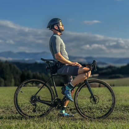 ROAD TO SKY Herren Kurzarm - Radtrikot Jersey für MTB & Rennrad - Fahrradtrikot ROCKBROS - EU - NooMii