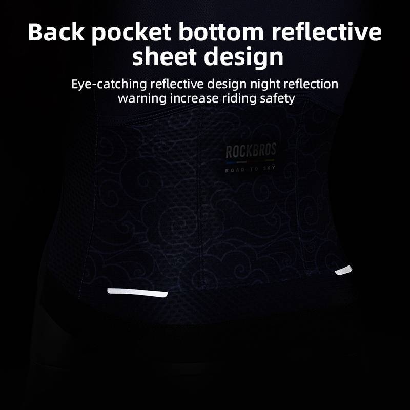 ROAD TO SKY Herren Langarm - Radtrikot Fahrrad Jersey für MTB & Rennrad - Fahrradtrikot ROCKBROS - EU - NooMii