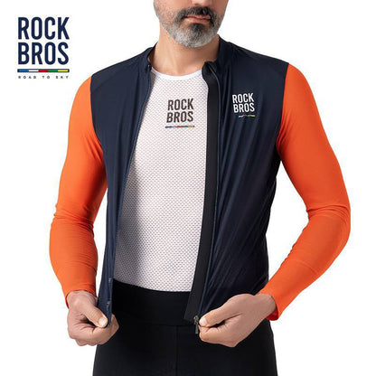 ROAD TO SKY Herren Langarm - Radtrikot Fahrrad Jersey für MTB & Rennrad - Fahrradtrikot ROCKBROS - EU - NooMii