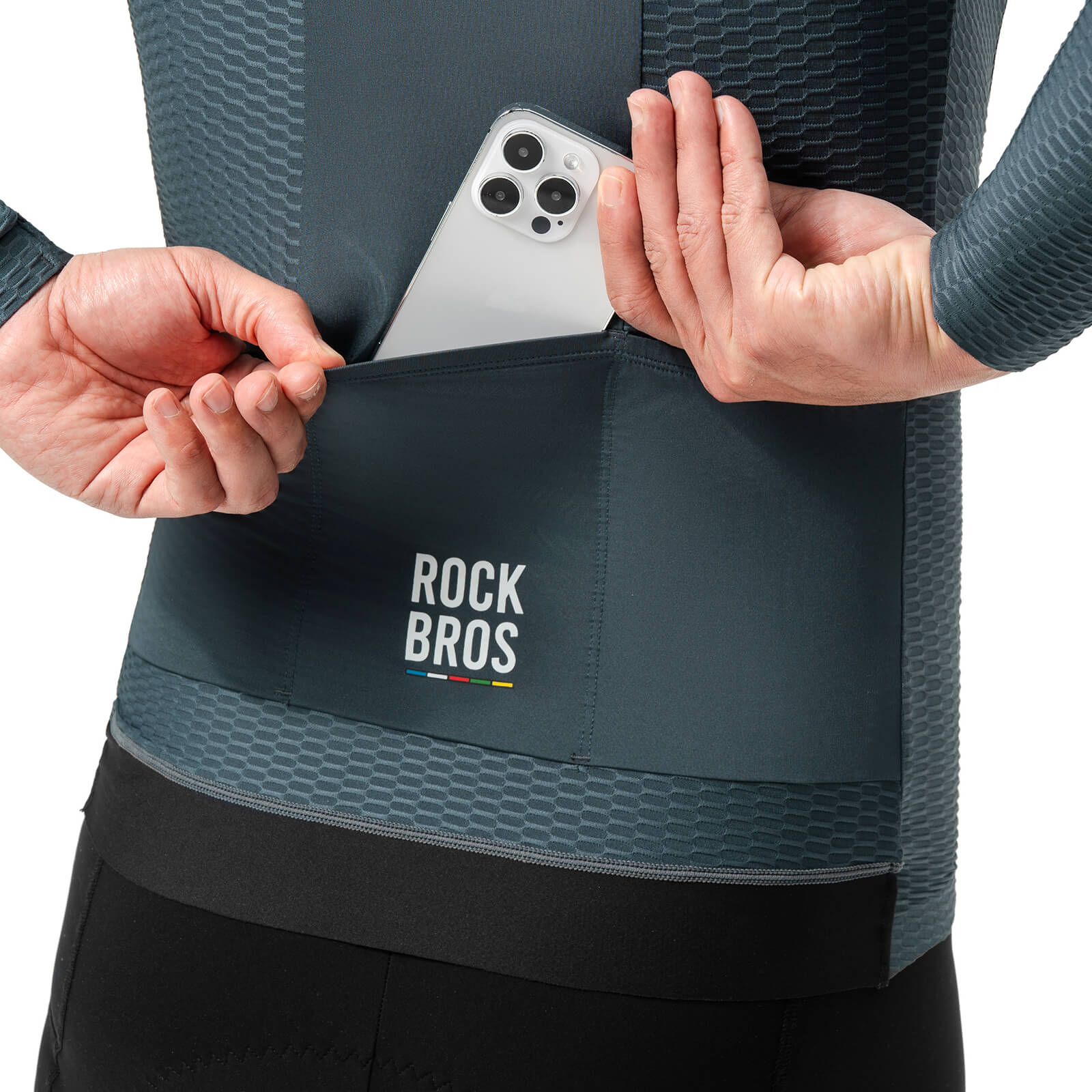 ROAD TO SKY Herren Langarm - Radtrikot Jersey für MTB & Rennrad - Fahrradtrikot ROCKBROS - EU - NooMii