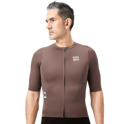 ROAD TO SKY Herren Radtrikot Kurzarm mit Taschen - Fahrradtrikot ROCKBROS - EU - NooMii