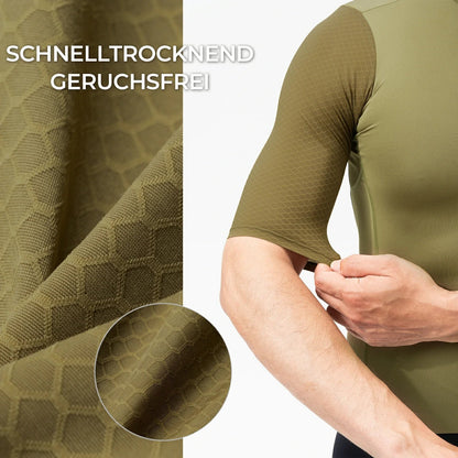 ROAD TO SKY Herren Radtrikot Kurzarm mit Taschen - Fahrradtrikot ROCKBROS - EU - NooMii