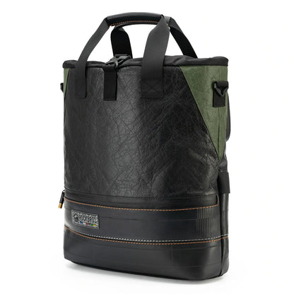 ROAD TO SKY Nachhaltige Fahrrad - Gepäckträgertasche aus recycelten Reifen 12L - Fahrradtaschen ROCKBROS - EU - NooMii