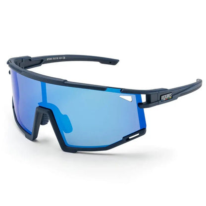ROAD TO SKY Polarisierte Fahrradbrille UV400 Schutz Verstellbare Nasenpads - Fahrradbrille ROCKBROS - EU - NooMii