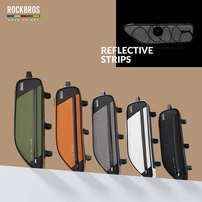ROAD TO SKY Reflektierende Wasserdichte Fahrrad 2L Dreieckstasche - Fahrradtaschen ROCKBROS - EU - NooMii