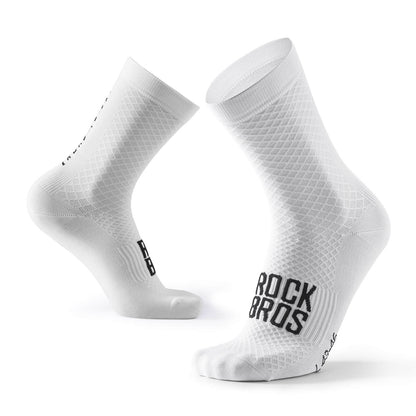 ROAD TO SKY Sportsocken Baumwolle Atmungsaktive Laufsocken für MTB & Rennrad - Fahrradsocken ROCKBROS - EU - NooMii