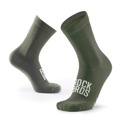 ROAD TO SKY Sportsocken Baumwolle Atmungsaktive Laufsocken für MTB & Rennrad - Fahrradsocken ROCKBROS - EU - NooMii
