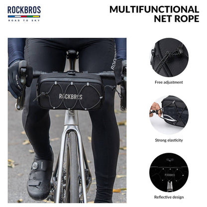 ROAD TO SKY Wasserdichte reflektierende Fahrradlenkertasche - Fahrradtaschen ROCKBROS - EU - NooMii
