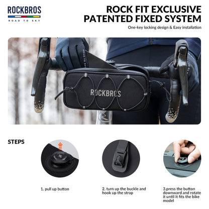 ROAD TO SKY Wasserdichte reflektierende Fahrradlenkertasche - Fahrradtaschen ROCKBROS - EU - NooMii