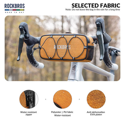 ROAD TO SKY Wasserdichte reflektierende Fahrradlenkertasche - Fahrradtaschen ROCKBROS - EU - NooMii