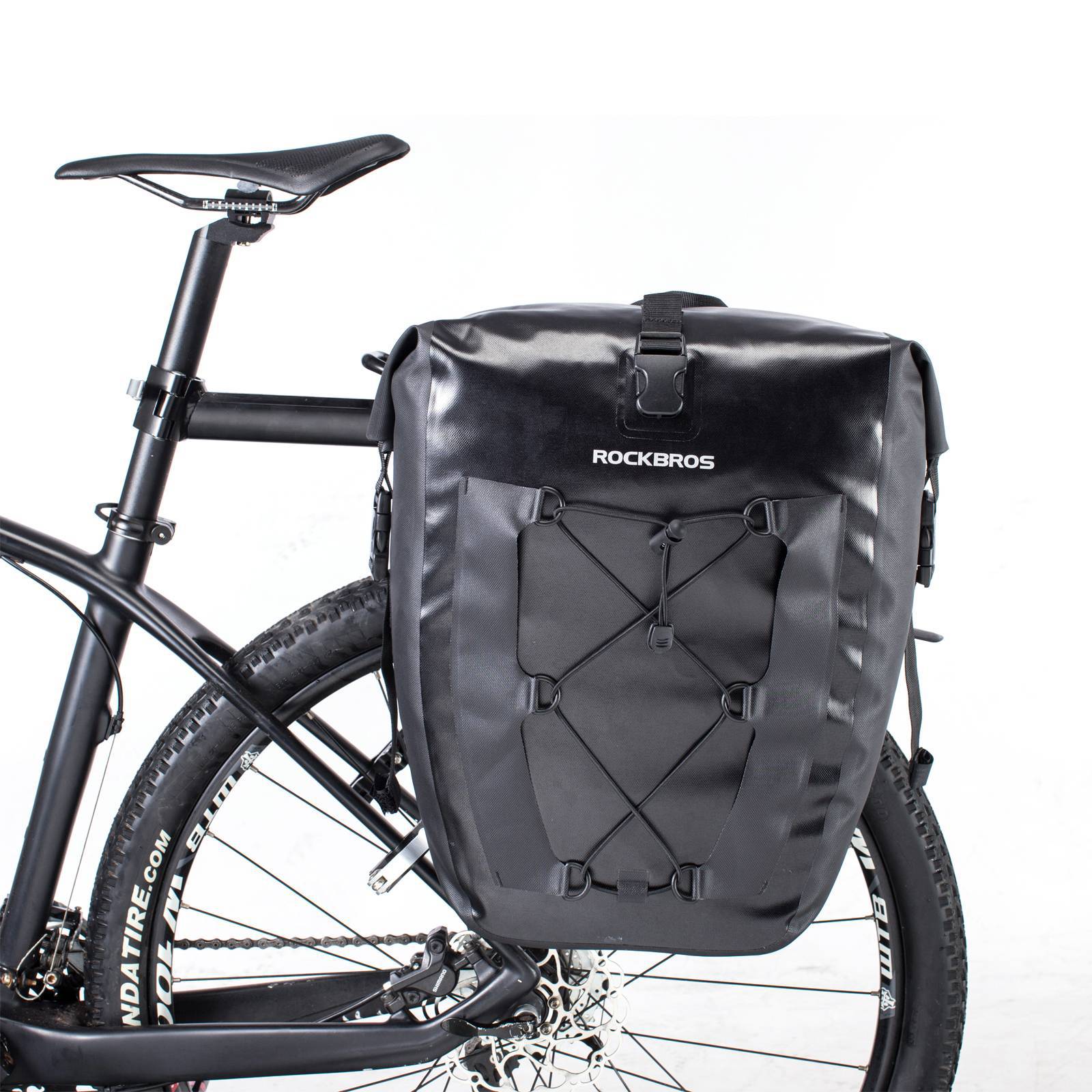 ROCKBROS 100 % wasserdichte Transporttaschen mit Netztasche 27L - Fahrradtaschen ROCKBROS - EU - NooMii