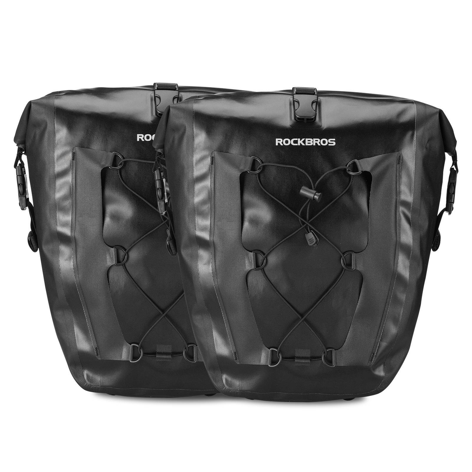 ROCKBROS 100 % wasserdichte Transporttaschen mit Netztasche 27L - Fahrradtaschen ROCKBROS - EU - NooMii