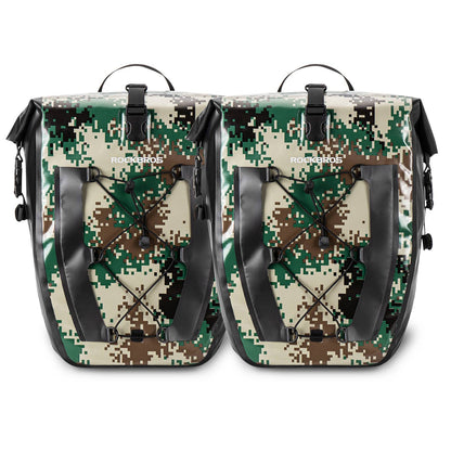 ROCKBROS 100 % wasserdichte Transporttaschen mit Netztasche 27L - Fahrradtaschen ROCKBROS - EU - NooMii