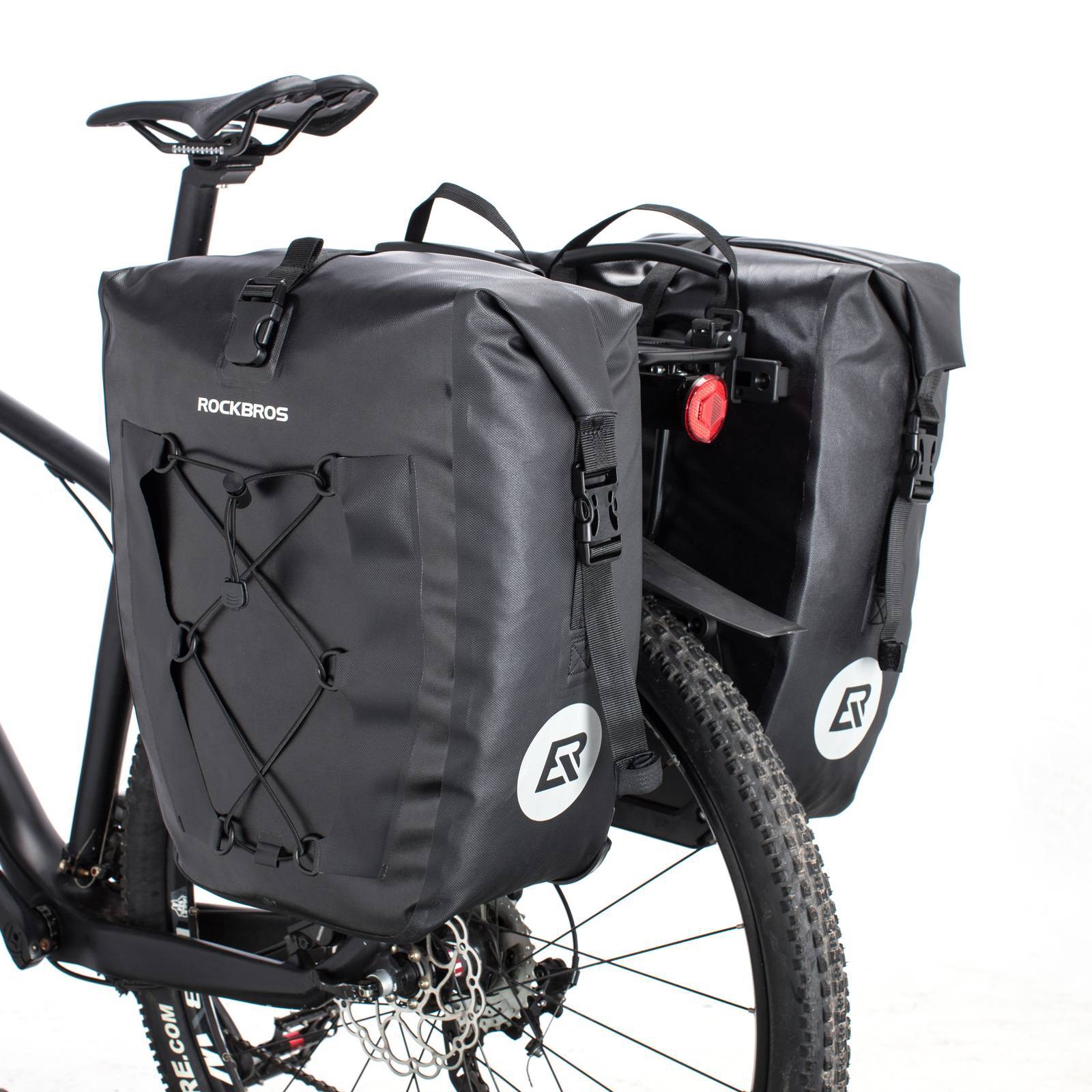 ROCKBROS 100 % wasserdichte Transporttaschen mit Netztasche 27L - Fahrradtaschen ROCKBROS - EU - NooMii