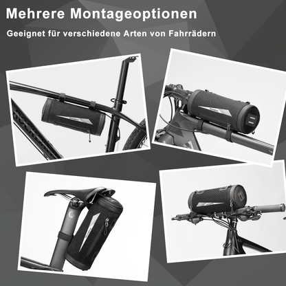 ROCKBROS 3 in 1 Praktisch Lenkertasche Zylindrisch Multifunktional 2L - Fahrradtaschen ROCKBROS - EU - NooMii