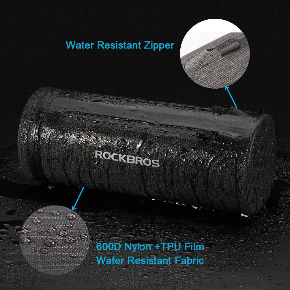ROCKBROS 3 in 1 Wasserdichte Lenkertasche Zylindrisch Tragbar 2L - Fahrradtaschen ROCKBROS - EU - NooMii