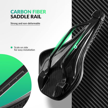 ROCKBROS 3D Druck Carbon Rennradsattel Ultraleicht Stoßdämpfender Ergonomischer - Fahrradsattel ROCKBROS - EU - NooMii