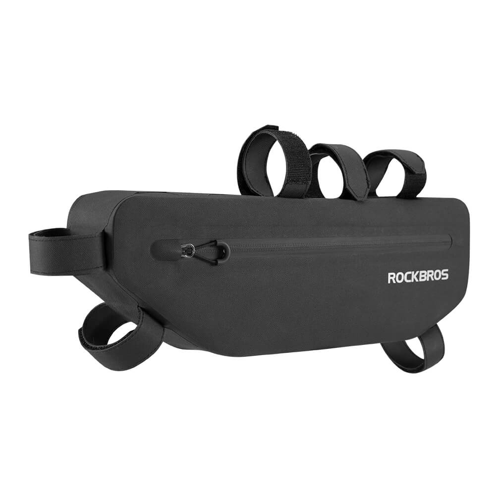 ROCKBROS 3L Wasserabweisend Rahmentasche Dreiecktasche Schwarz - Fahrradtaschen ROCKBROS - EU - NooMii