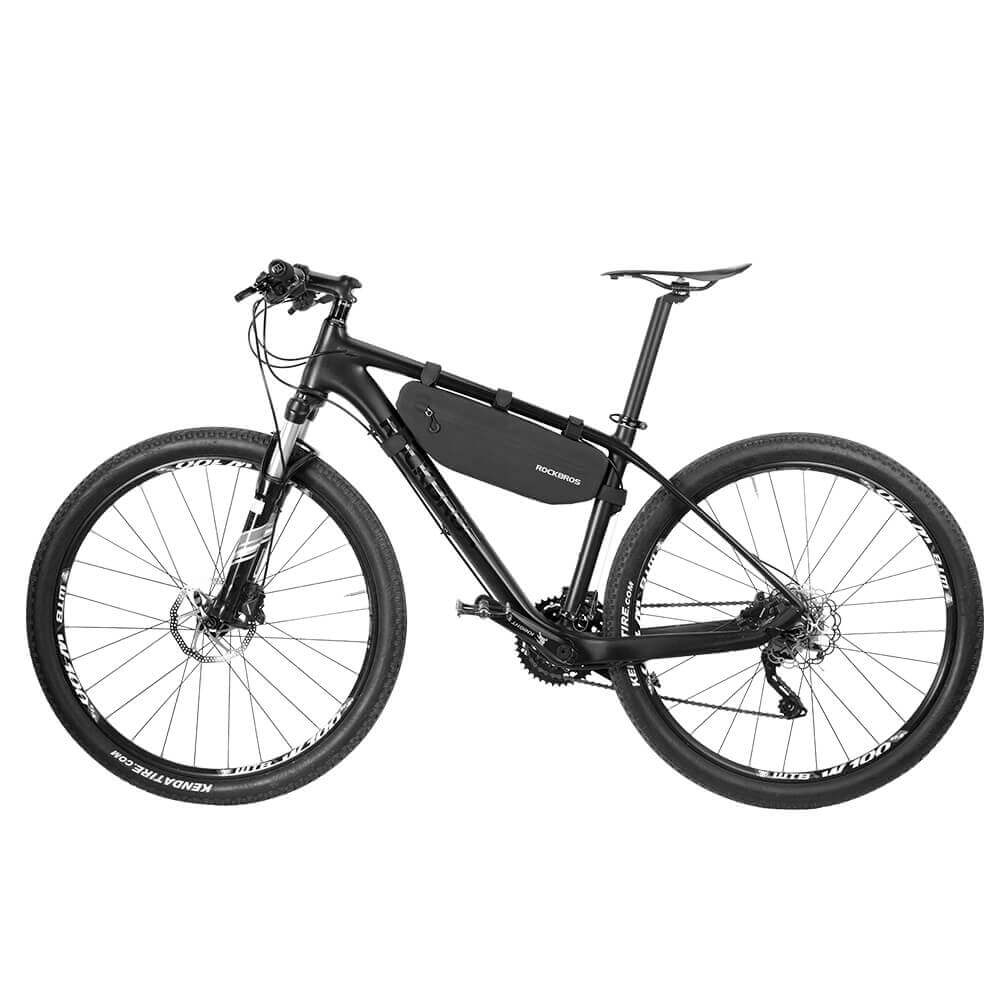 ROCKBROS 4L Wasserabweisend Rahmentasche Dreiecktasche Schwarz - Fahrradtaschen ROCKBROS - EU - NooMii