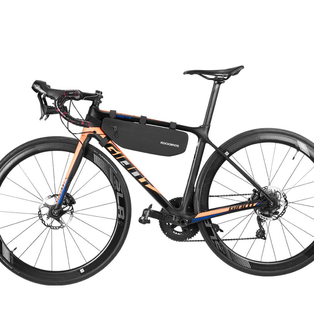 ROCKBROS 4L Wasserabweisend Rahmentasche Dreiecktasche Schwarz - Fahrradtaschen ROCKBROS - EU - NooMii