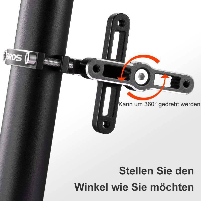 ROCKBROS Alu Universal Flaschenhalter Adapter für Fahrrad und Motorrad - Fahrrad Flaschenhalter ROCKBROS - EU - NooMii