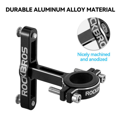 ROCKBROS Alu Universal Flaschenhalter Adapter für Fahrrad und Motorrad - Fahrrad Flaschenhalter ROCKBROS - EU - NooMii