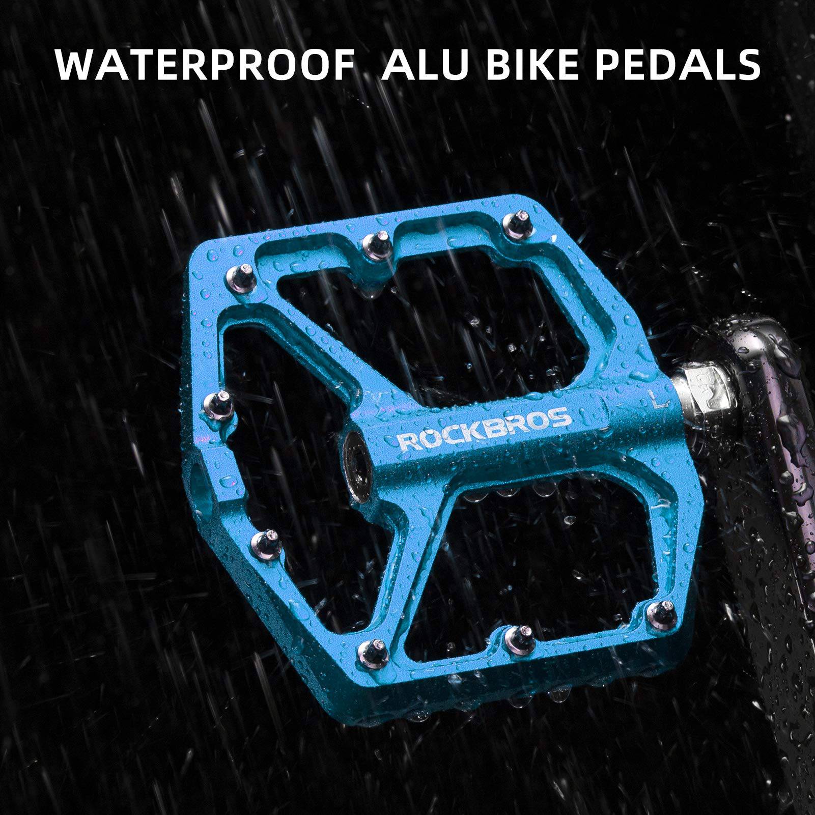 ROCKBROS Aluminium Platform Pedale 9/16 Zoll für MTB E - Bike Stadtrad - Fahrradpedale ROCKBROS - EU - NooMii