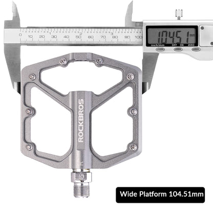 ROCKBROS Aluminium Platform Pedale 9/16 Zoll für MTB E - Bike Stadtrad - Fahrradpedale ROCKBROS - EU - NooMii