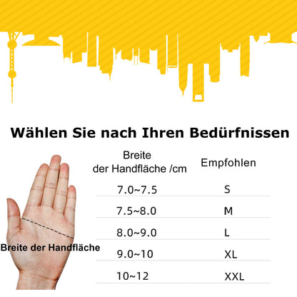 ROCKBROS Antirutsch - Reithandschuhe mit reflektierenden Halbfingern S - XXL - Fahrradhandschuhe ROCKBROS - EU - NooMii