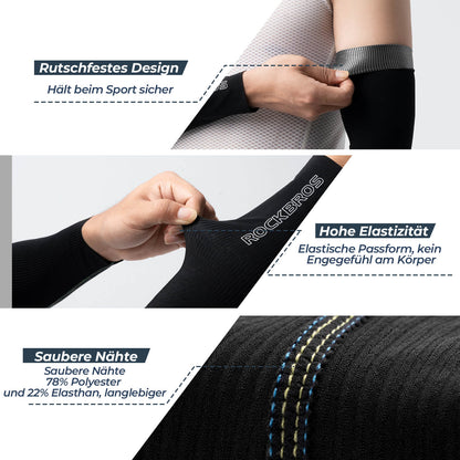 ROCKBROS Armlinge Arm Sleeve Sonnenschutz Kühles Gefühl Schnell Trocknend - Armlinge & Beinlinge ROCKBROS - EU - NooMii