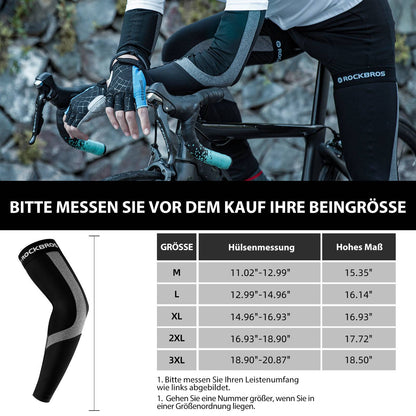 ROCKBROS Armlinge Winter Armwärmer für Radsport Wandern Laufen Outdoor - Armlinge & Beinlinge ROCKBROS - EU - NooMii