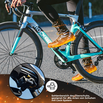 ROCKBROS Beheizte Überschuhe Winter Fahrrad Schuhüberzieher für Damen/Herren - Fahrrad Überschuhe ROCKBROS - EU - NooMii