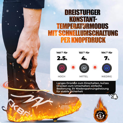 ROCKBROS Beheizte Überschuhe Winter Fahrrad Schuhüberzieher für Damen/Herren - Fahrrad Überschuhe ROCKBROS - EU - NooMii