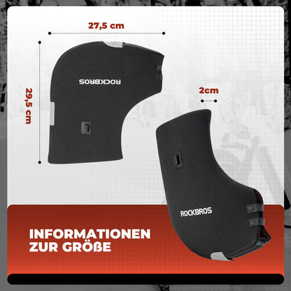 ROCKBROS Beheizte Wasserabweisend Fahrrad Lenkerstulpen - Wiederaufladbar - Lenkerstulpe ROCKBROS - EU - NooMii