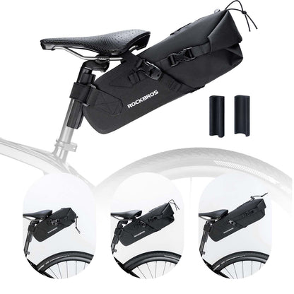 ROCKBROS Bikepacking Satteltasche 3 Liter 100% Wasserdicht TPU Gewebe - Fahrradtaschen ROCKBROS - EU - NooMii