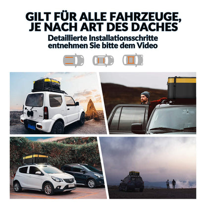 ROCKBROS Dachbox für Auto Wasserdicht Dachgepäckträger 300L mit 8 Zurrgurten - Fahrradtaschen ROCKBROS - EU - NooMii
