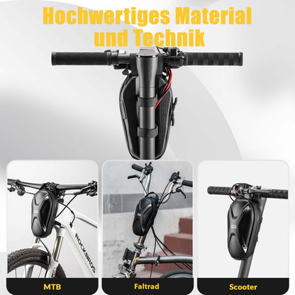 ROCKBROS E Scooter Lenkertasche Wasserdicht Vordertasche mit USB - Anschlüsse - Fahrradtaschen ROCKBROS - EU - NooMii