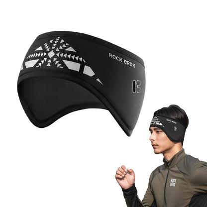 ROCKBROS Elastisches Winter Stirnband mit Klettverschluss Ohrenwärmer Unisex - Fahrrad Mütze ROCKBROS - EU - NooMii